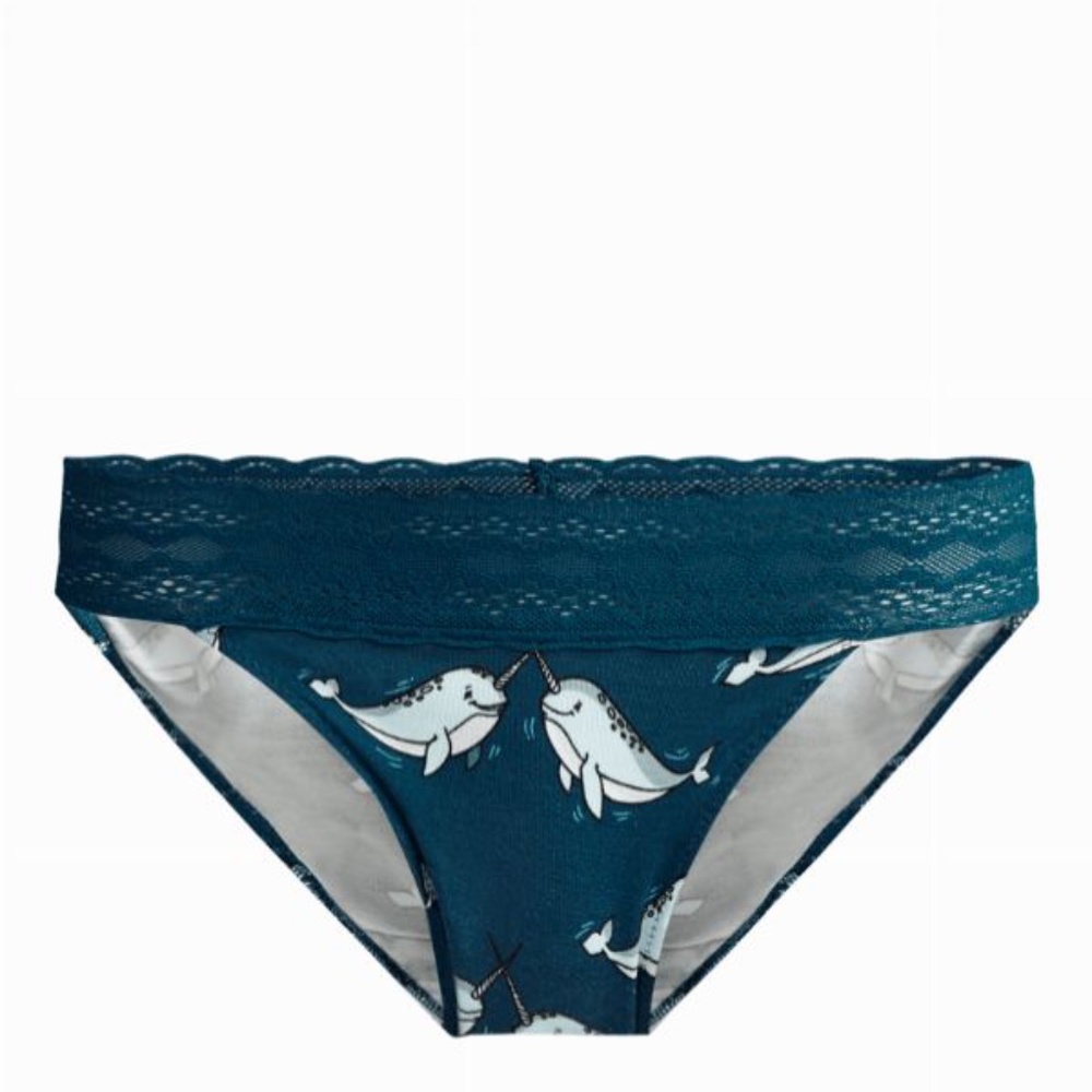 NWOT! NEVER WORN! LIMITED EDITION: MeUndies FeelFree Lace Waist Bikinis